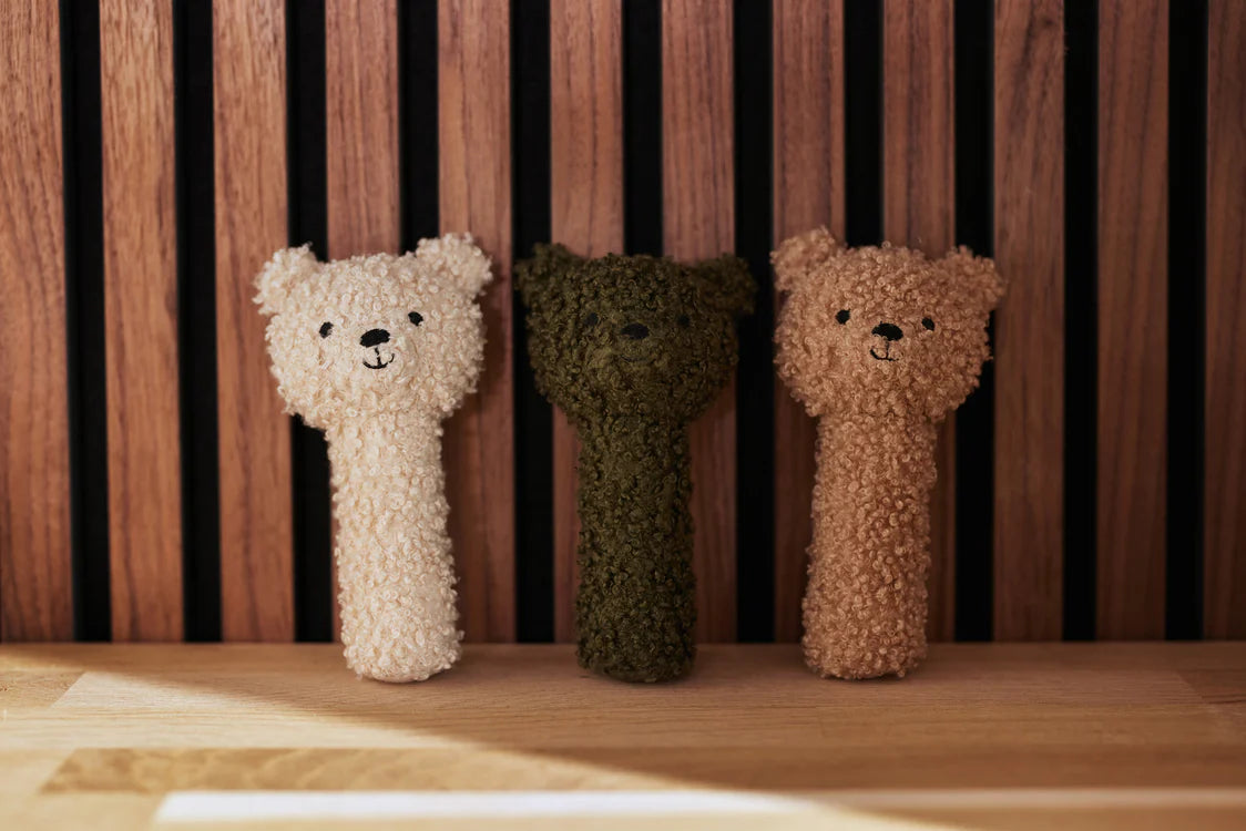 Hochet Teddy bear - Green