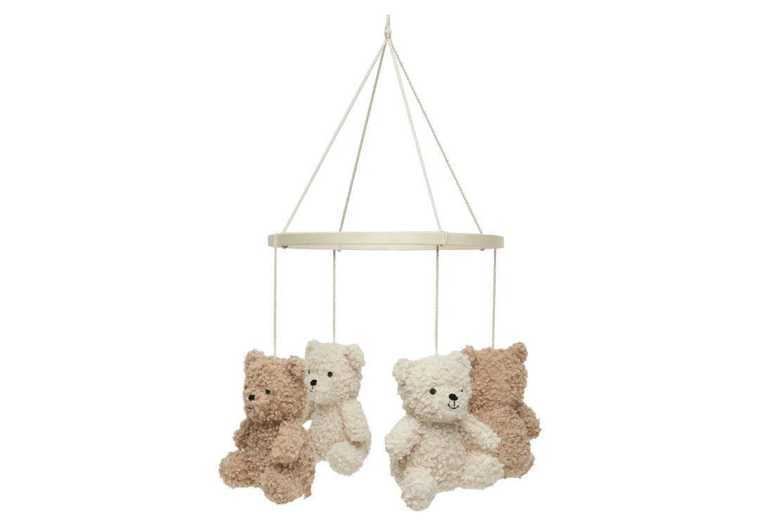 Mobile bébé - Teddy bear Marron/naturel