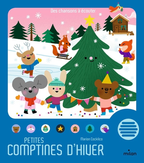 Livre - Petites comptines d'hiver