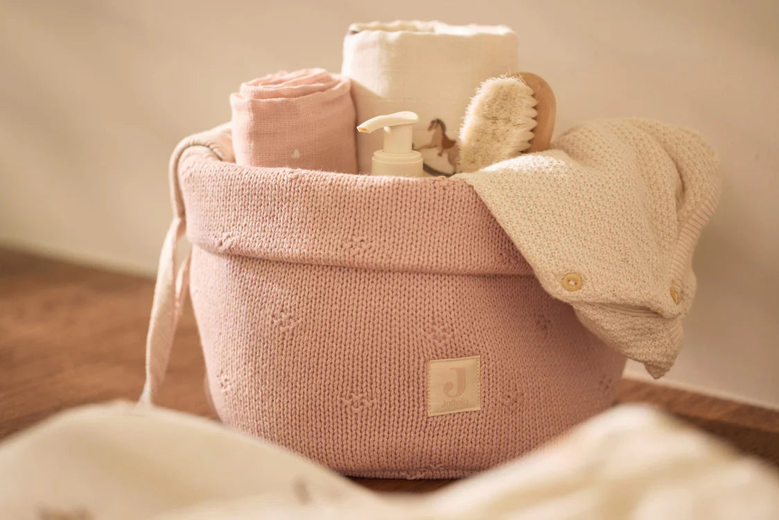 Panier de rangement - Rose